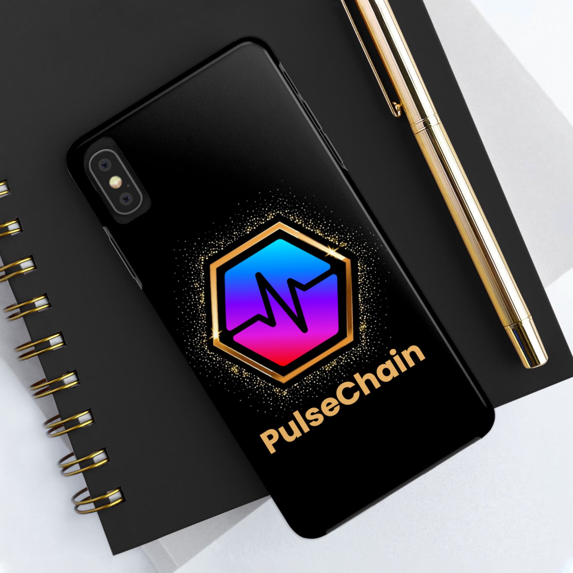 Golden PulseChain - Tough Phone Case