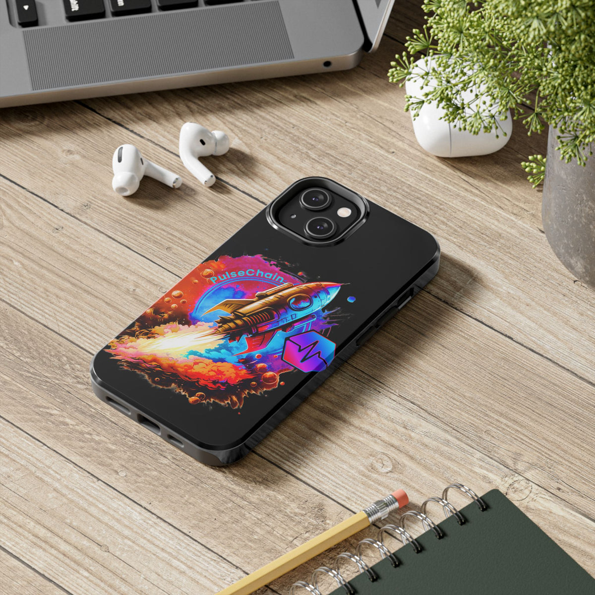 PulseChain Rocket - Tough Phone Case