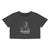 Stoopid - Stone Wash Heavy Crop Tee