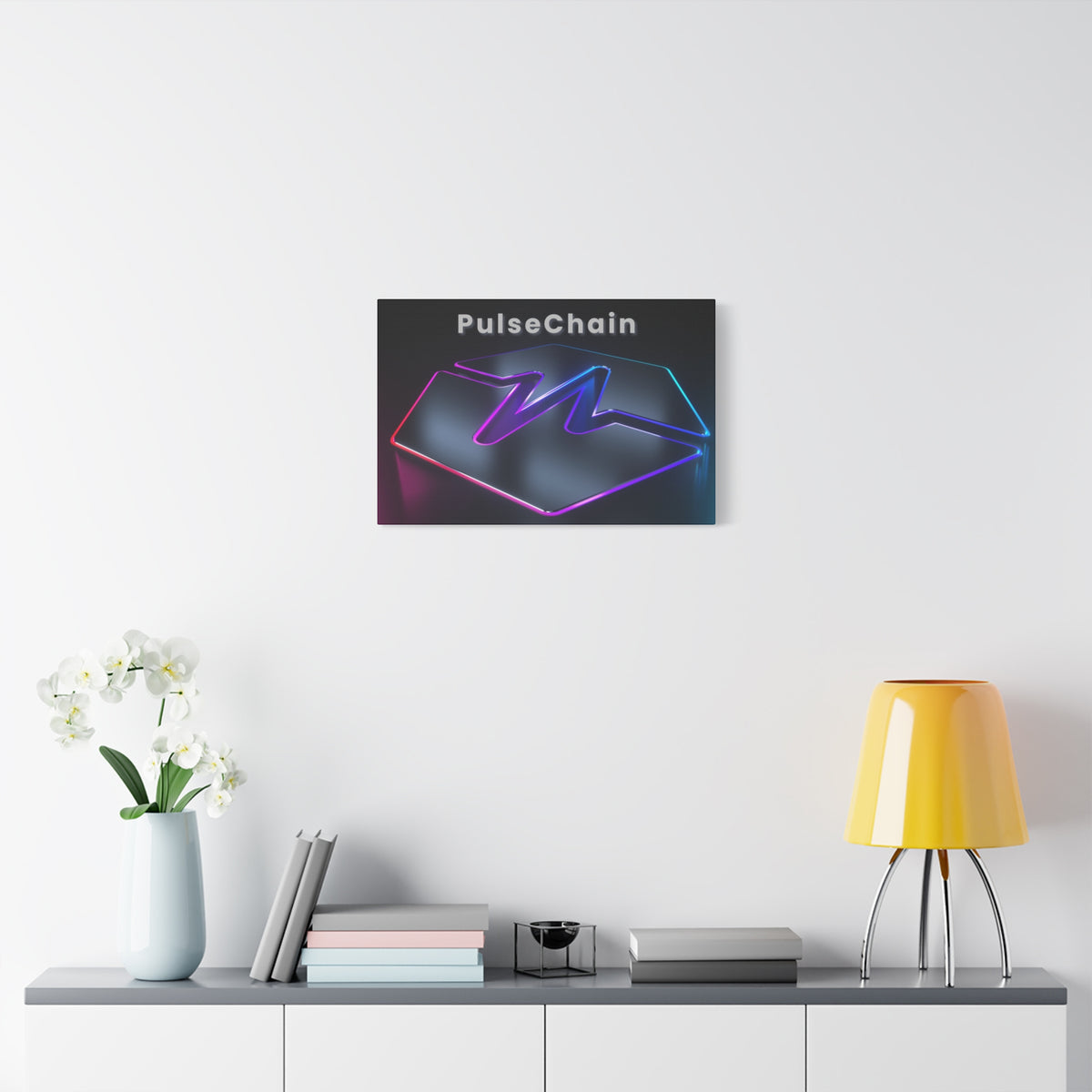 PulseChain - Premium Wall Canvas - The Pulsican Store