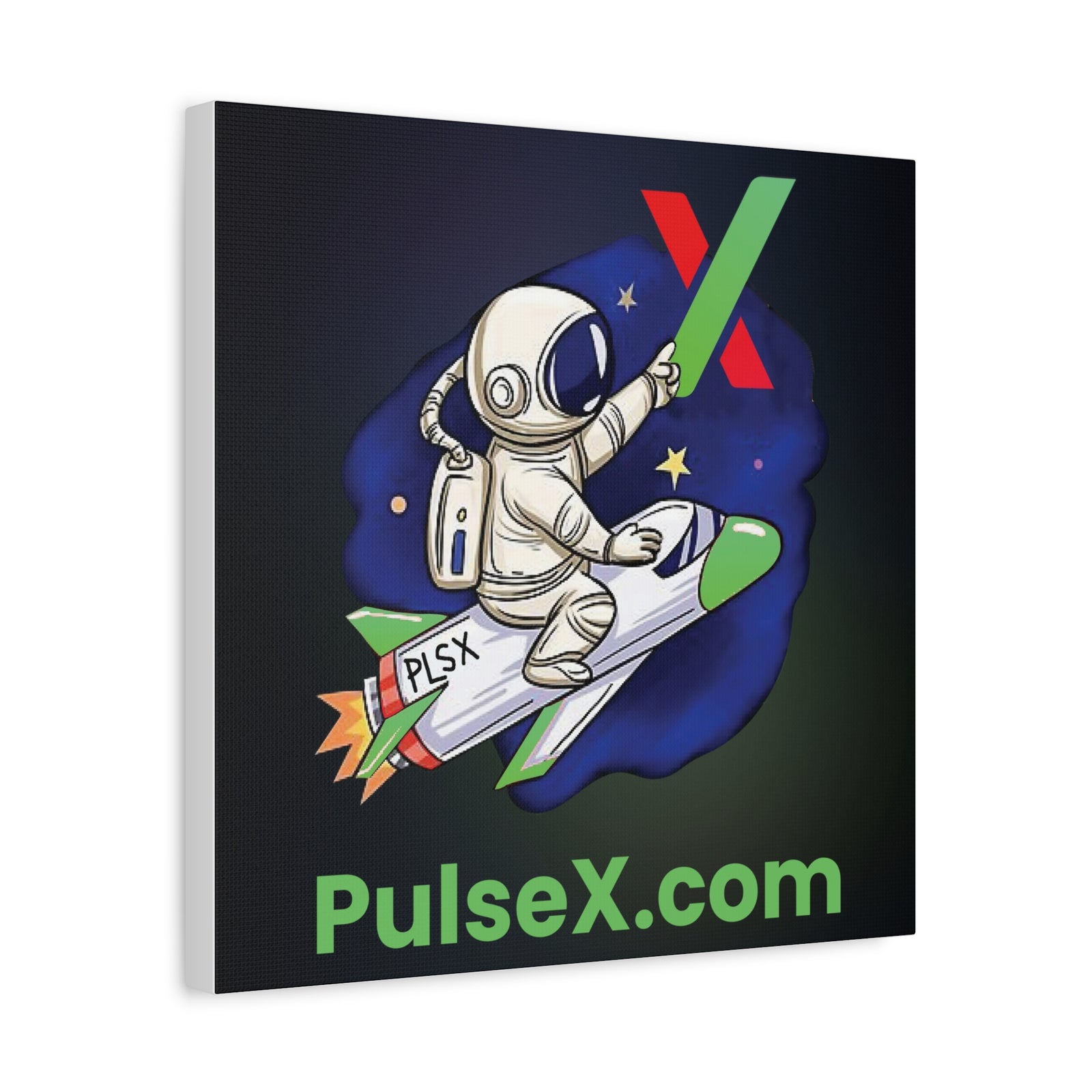 PulseX Rocket - Premium Wall Canvas - The Pulsican Store
