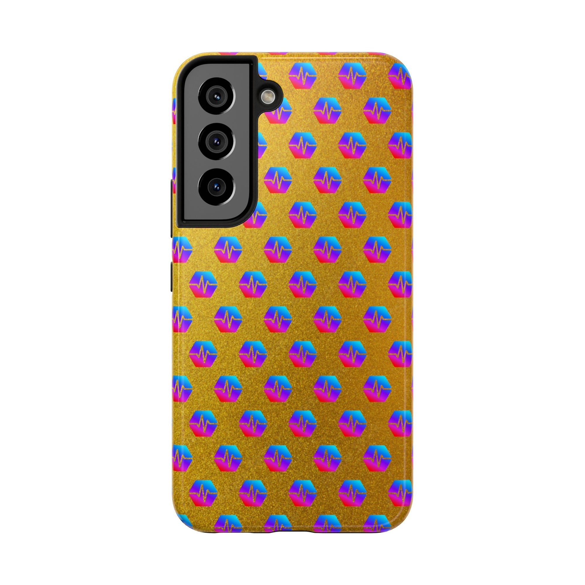 Golden PulseChain - Tough Phone Case