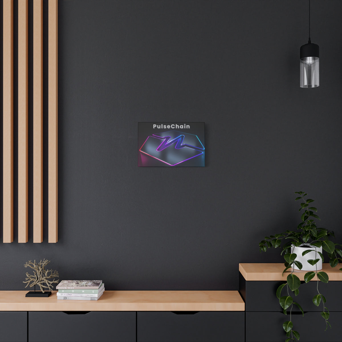 PulseChain - Premium Wall Canvas - The Pulsican Store