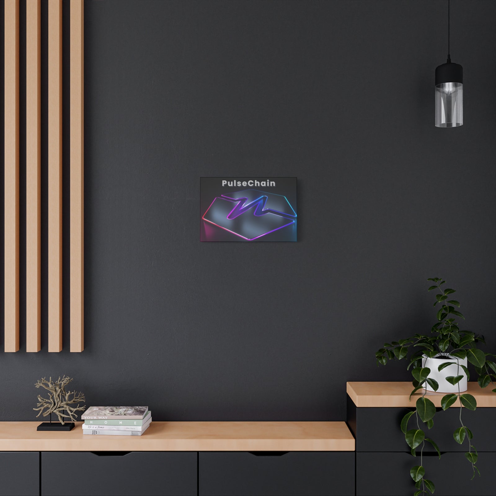 PulseChain - Premium Wall Canvas - The Pulsican Store