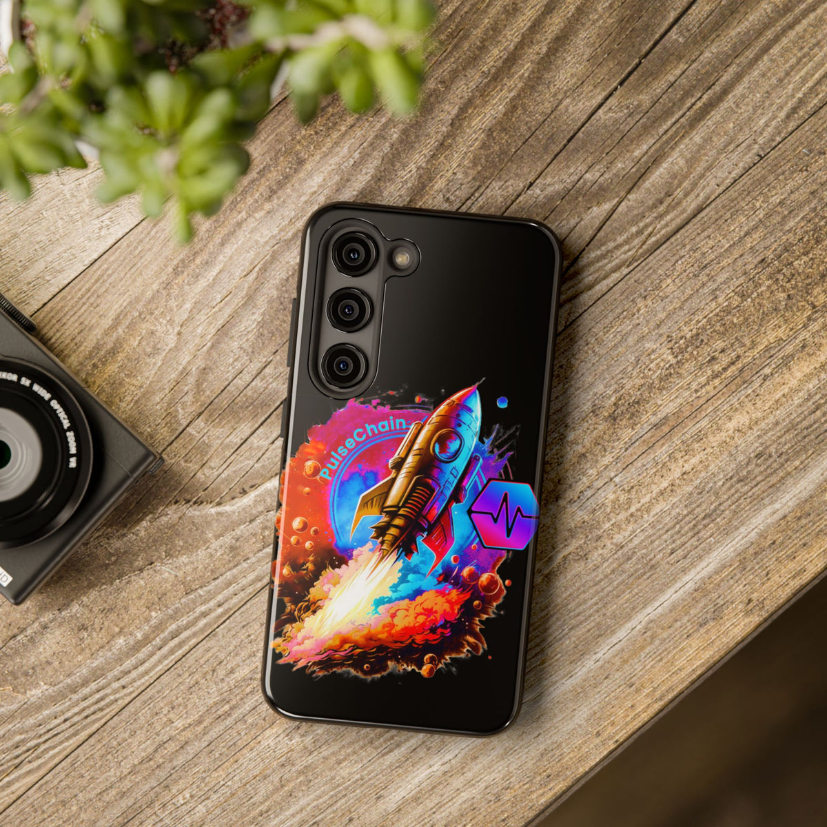 PulseChain Rocket - Tough Phone Case