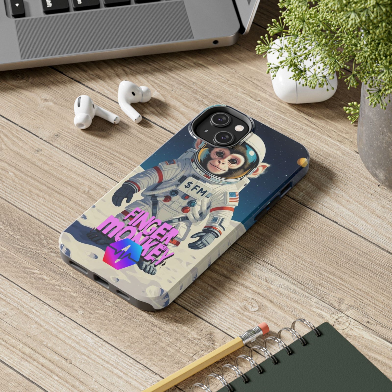 Finger Monkey - Tough Phone Case