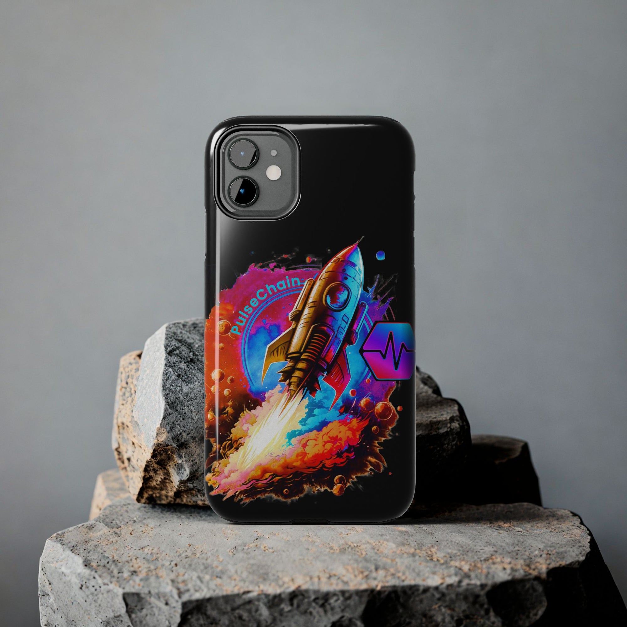 PulseChain Rocket - Tough Phone Case