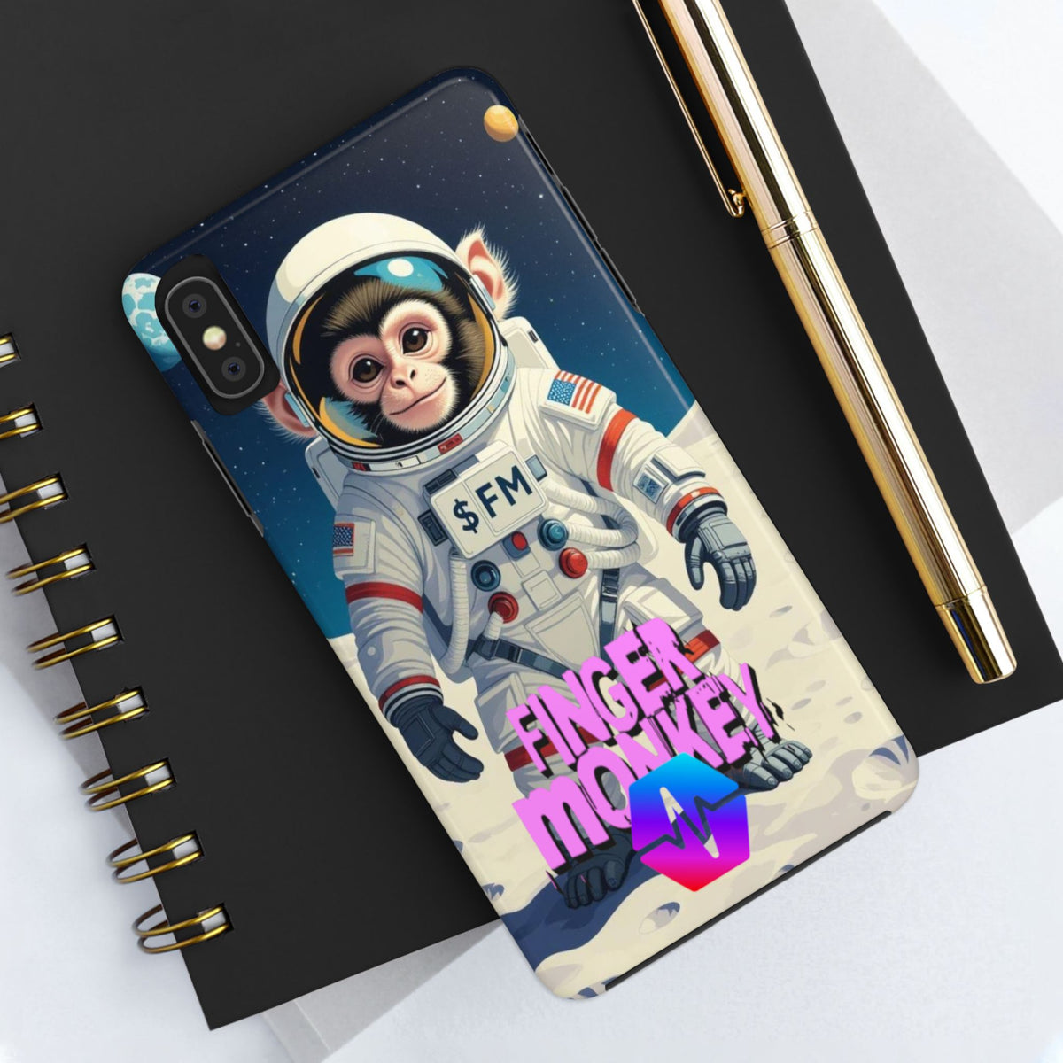 Finger Monkey - Tough Phone Case