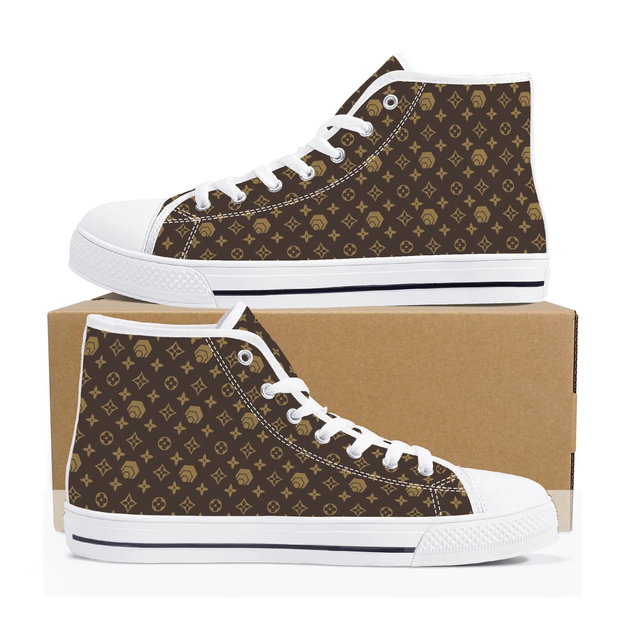 Designer HEX - Men's Canvas High Tops