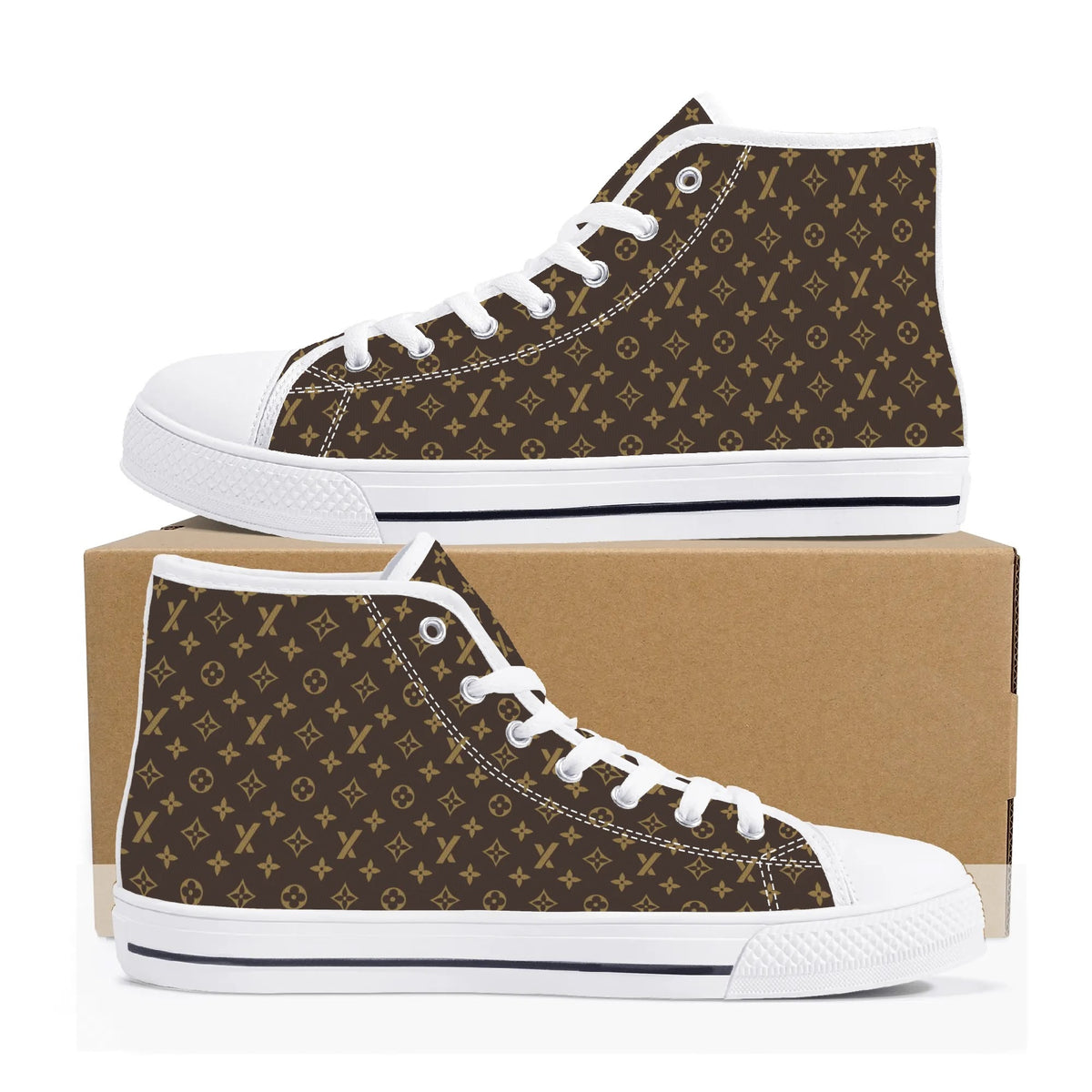 Designer PULSEX - Men&#39;s Canvas High Tops - The Pulsican Store