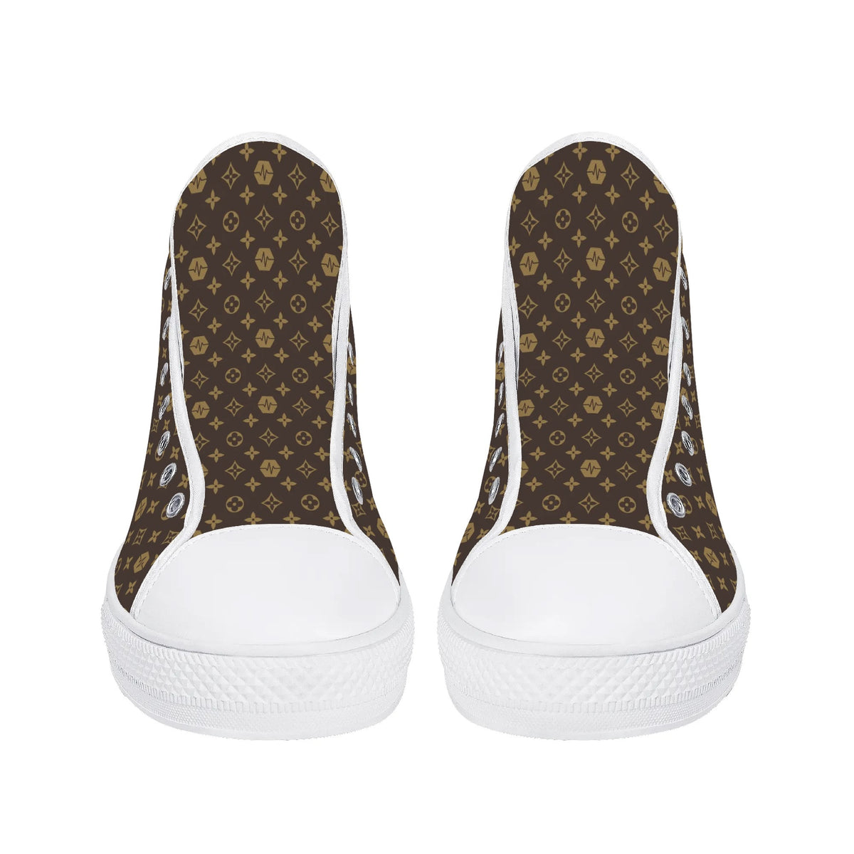 Designer PULSECHAIN - Women&#39;s Canvas High Tops - The Pulsican Store