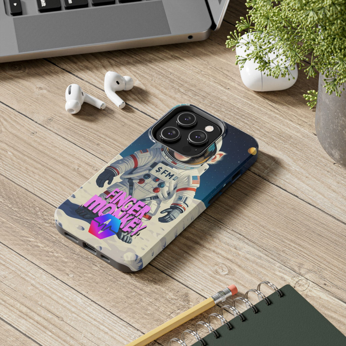 Finger Monkey - Tough Phone Case