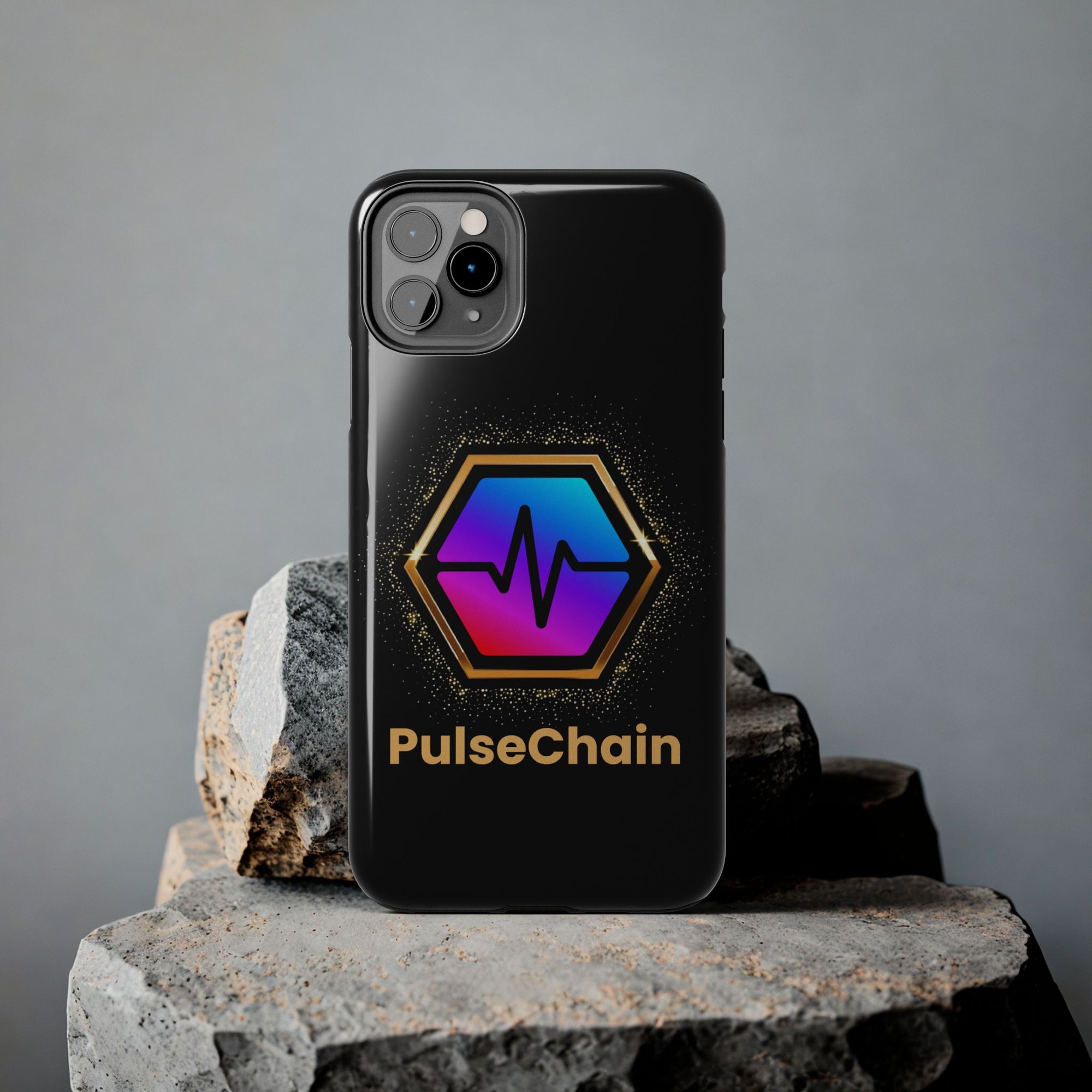 Golden PulseChain - Tough Phone Case