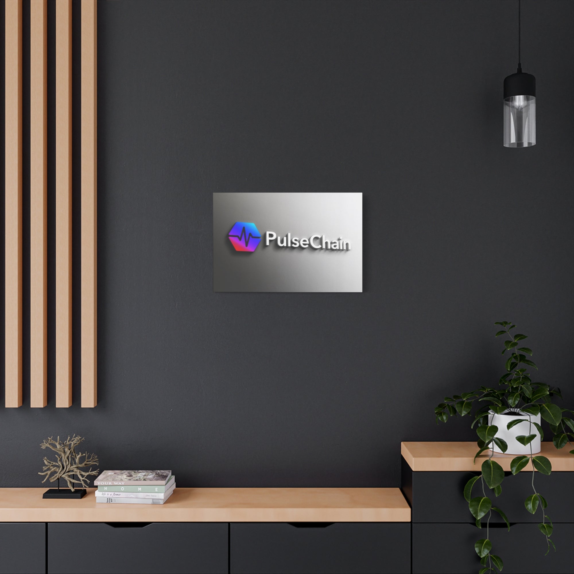 PulseChain - Premium Wall Canvas - The Pulsican Store