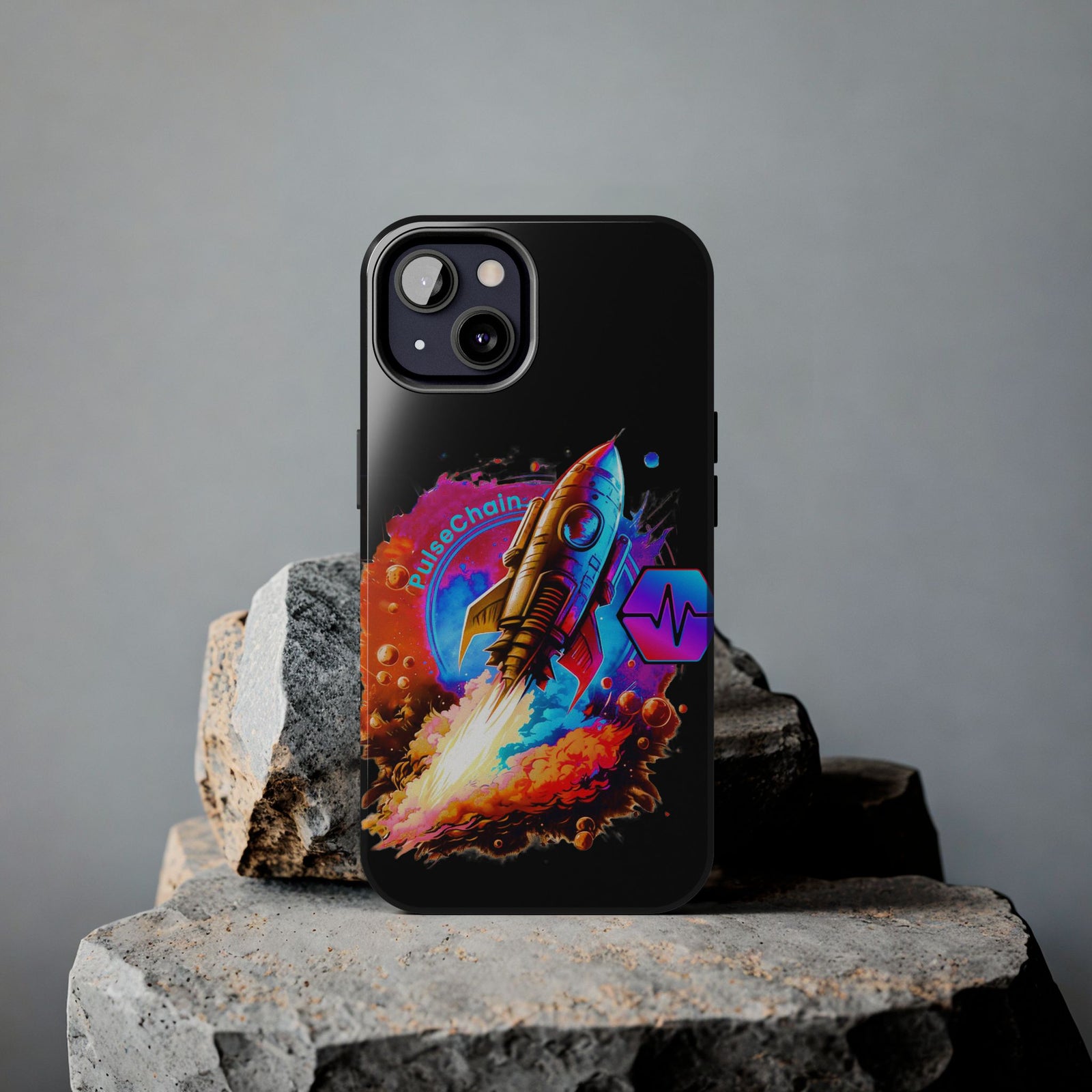 PulseChain Rocket - Tough Phone Case