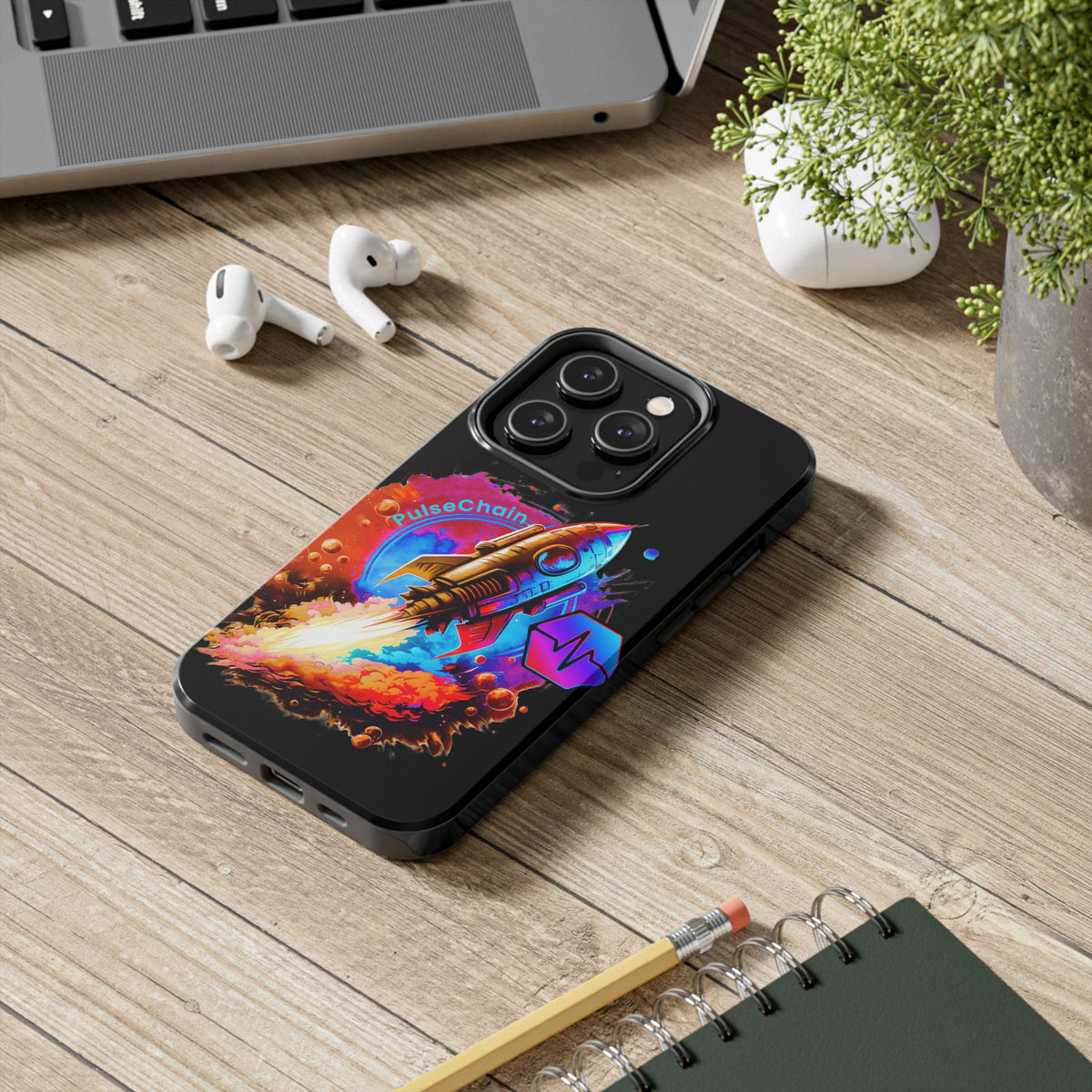 PulseChain Rocket - Tough Phone Case
