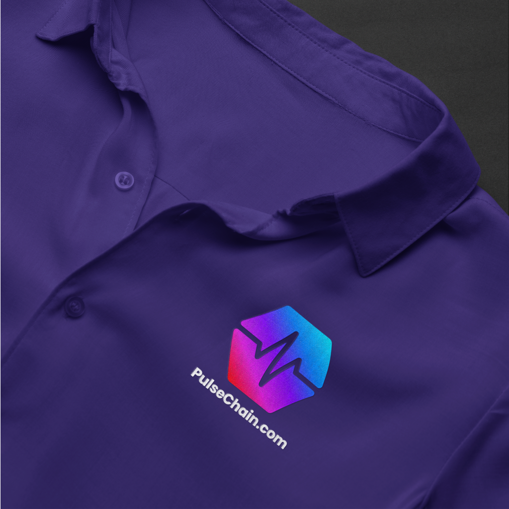 PulseChain.Com - Polo Shirt