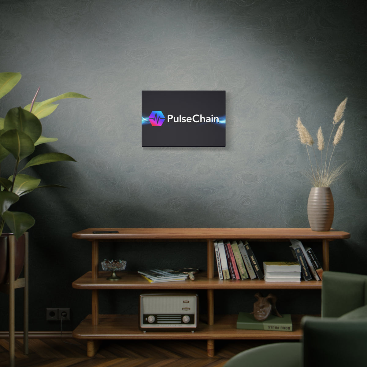 PulseChain - Premium Wall Canvas - The Pulsican Store