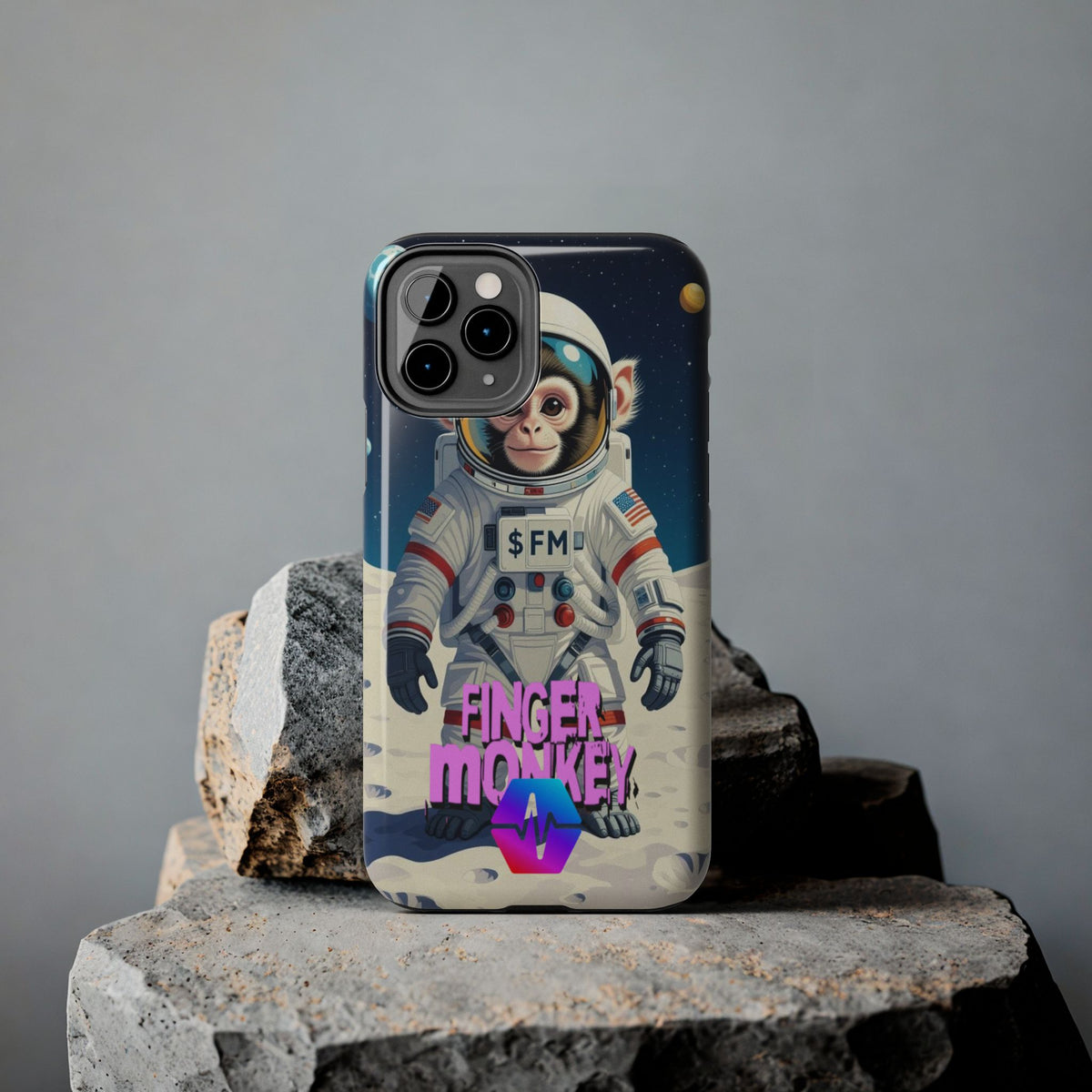 Finger Monkey - Tough Phone Case