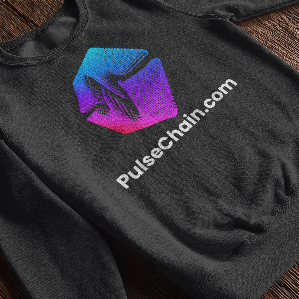 PulseChain.Com Logo - Sweatshirt - The Pulsican Store