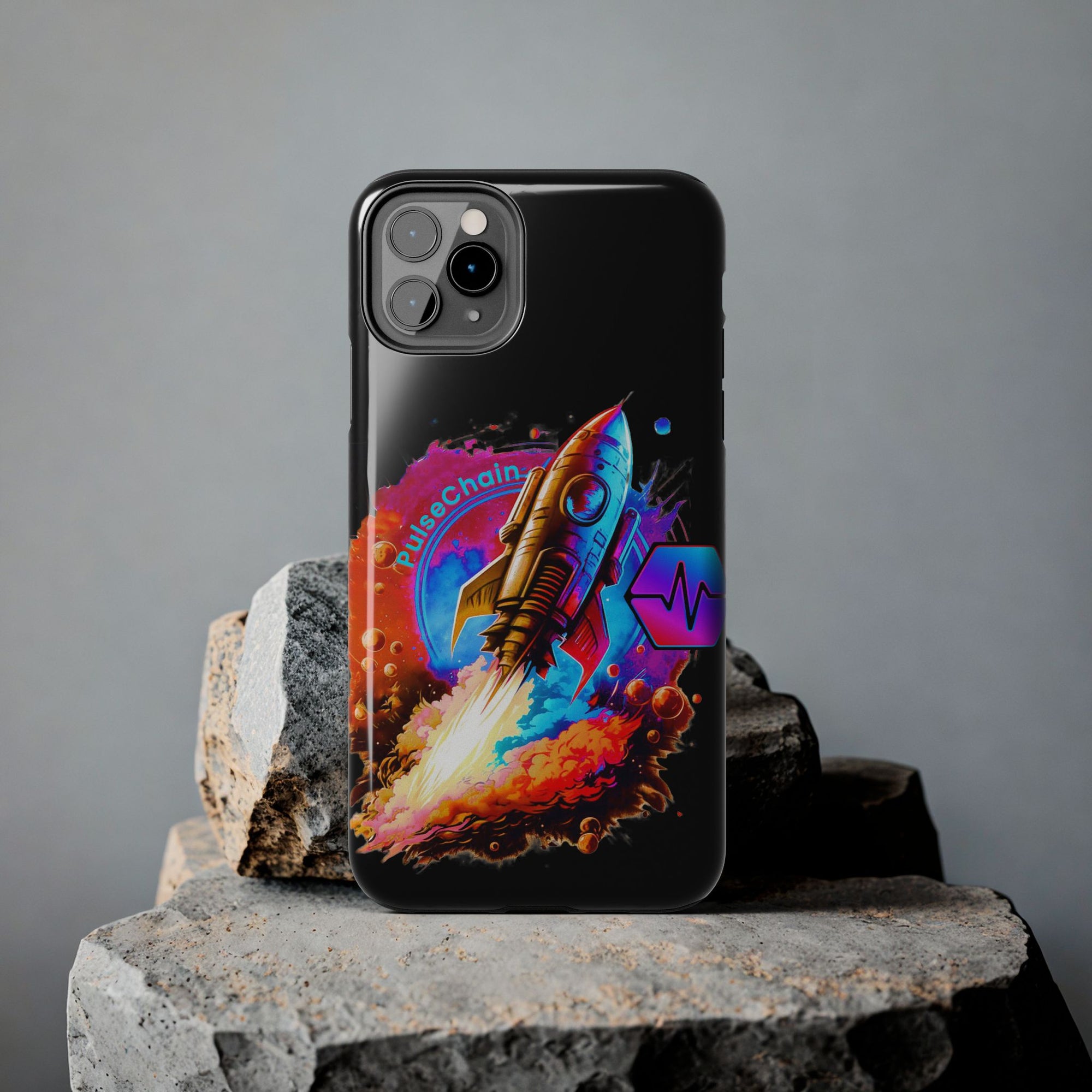 PulseChain Rocket - Tough Phone Case
