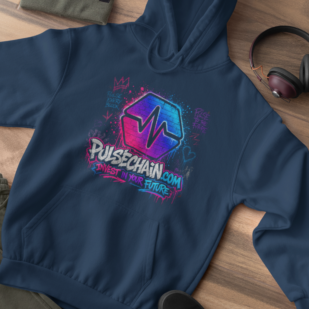 PulseChain Graffiti - Hoodie