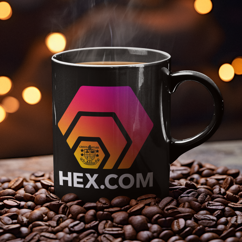 AGC HEX - Black Mug