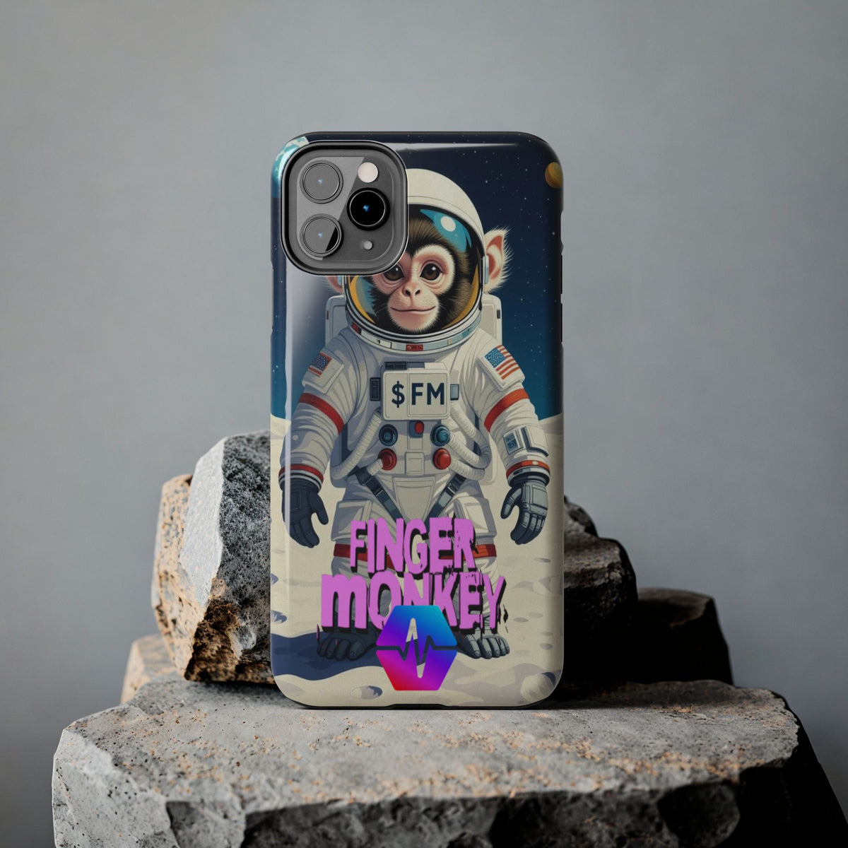 Finger Monkey - Tough Phone Case