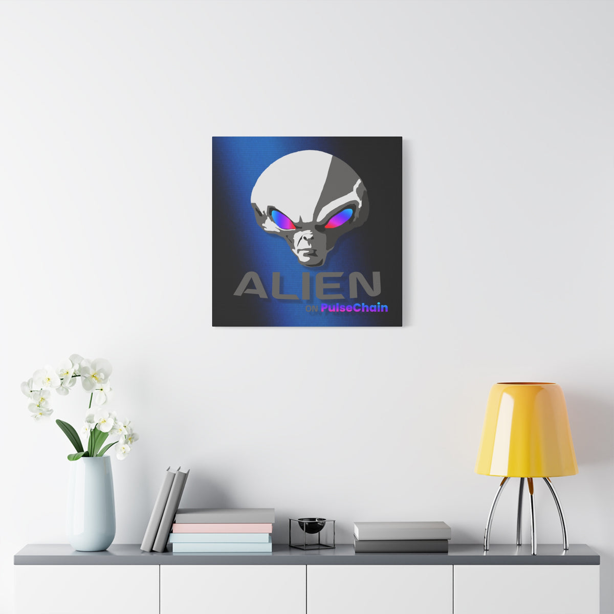 Alien - Premium Wall Canvas