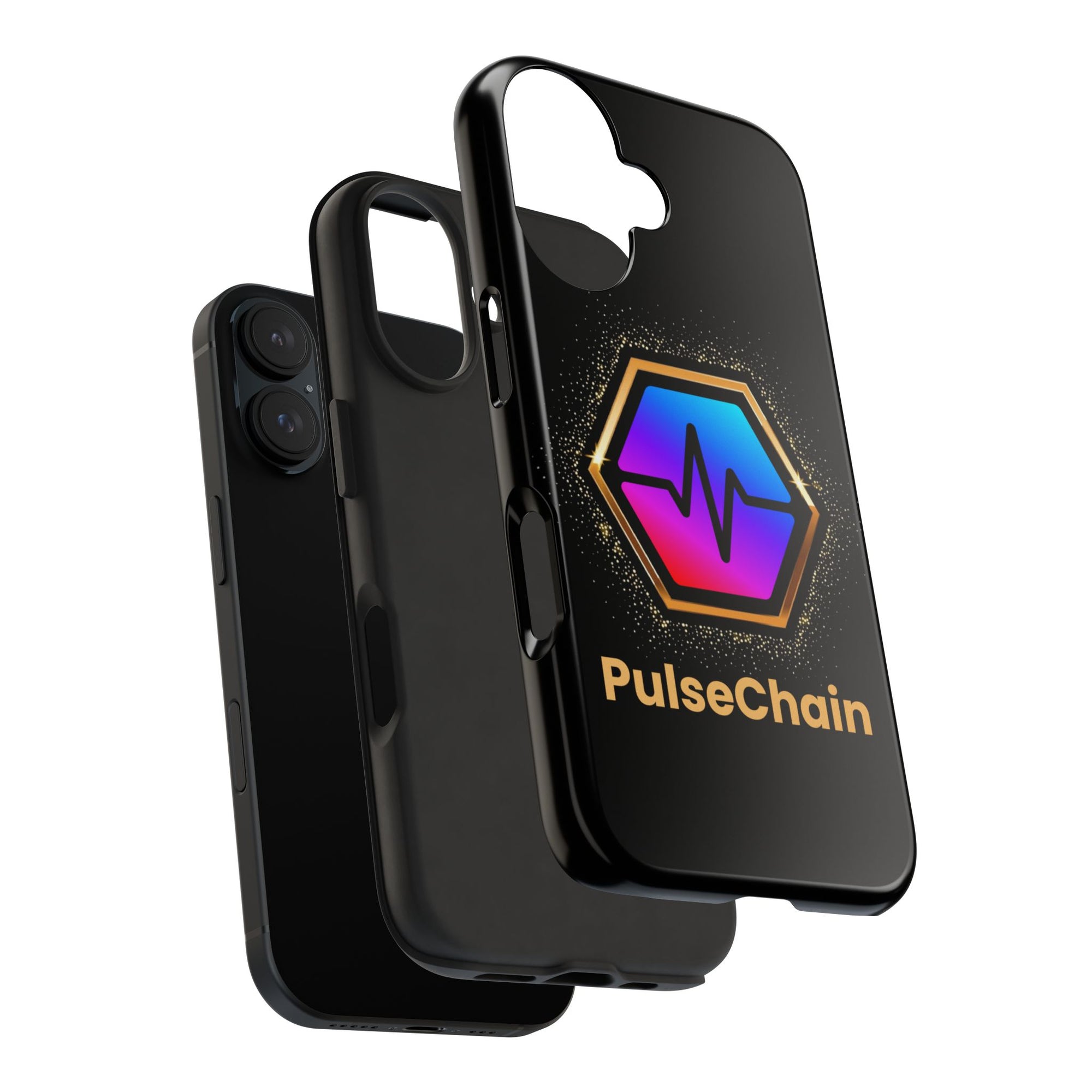 Golden PulseChain - Tough Phone Case