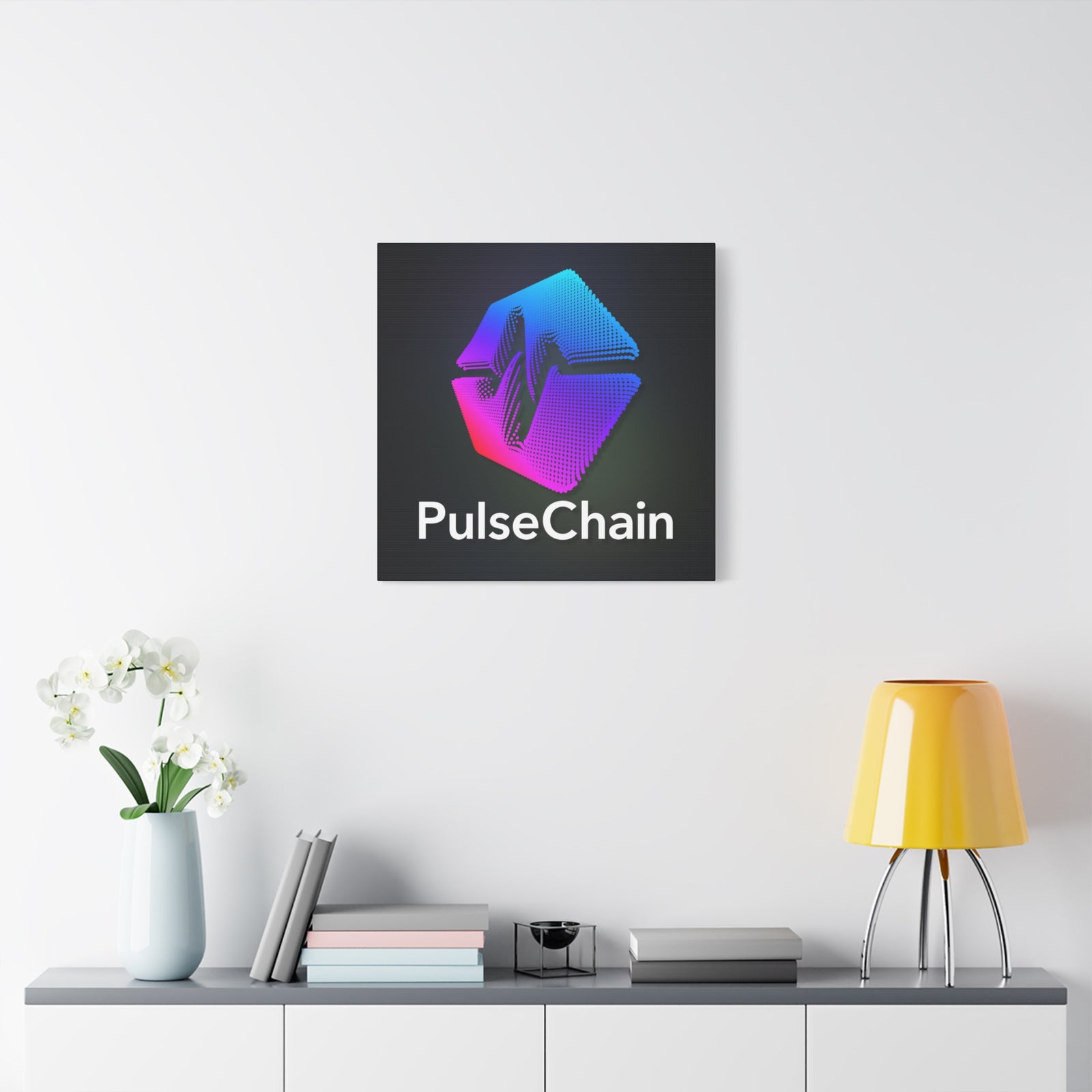 PulseChain - Premium Wall Canvas - The Pulsican Store