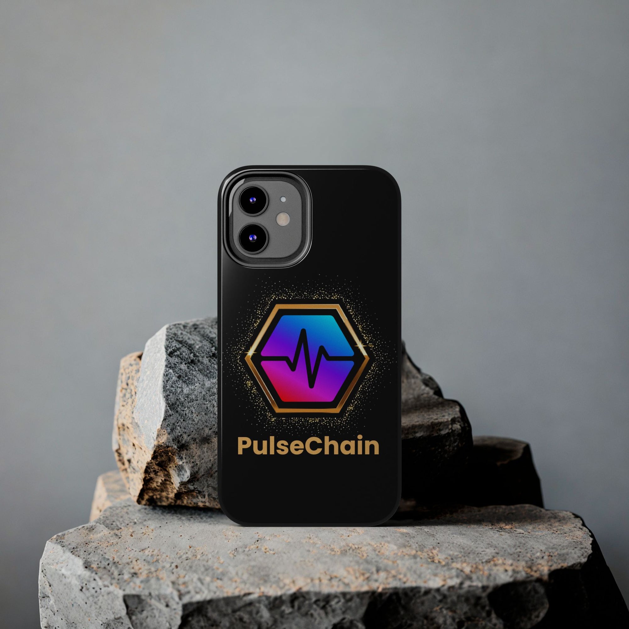 Golden PulseChain - Tough Phone Case