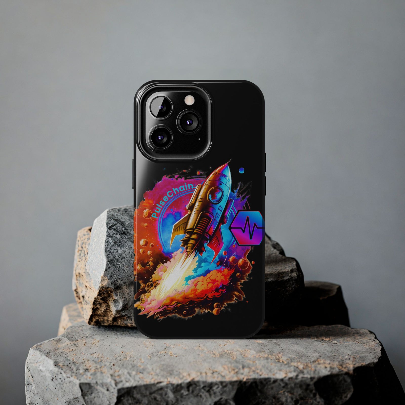 PulseChain Rocket - Tough Phone Case
