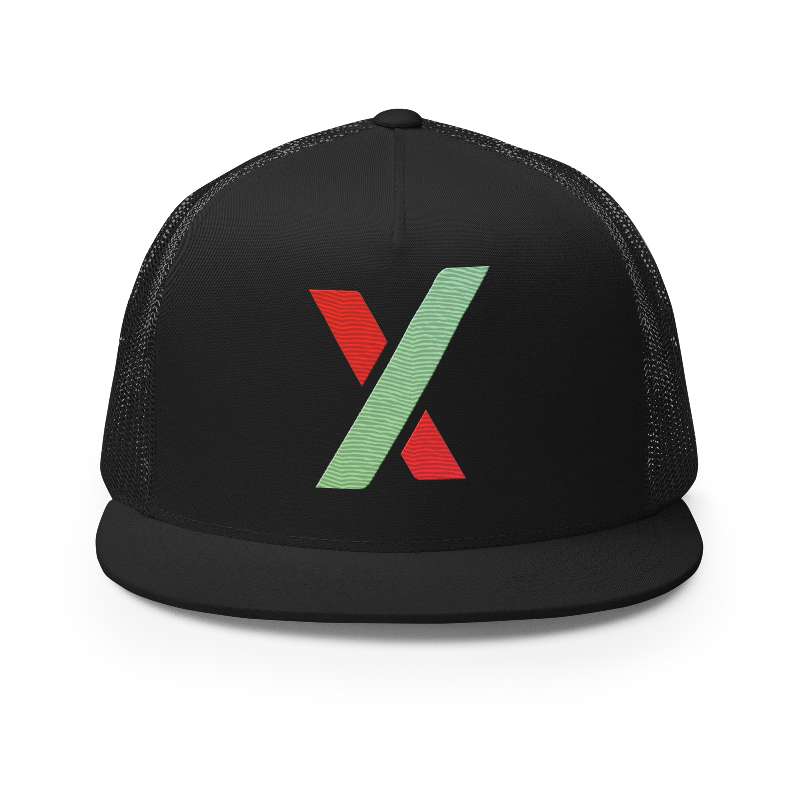 PulseX Logo - Embroidered Classic Trucker Snapback - The Pulsican Store