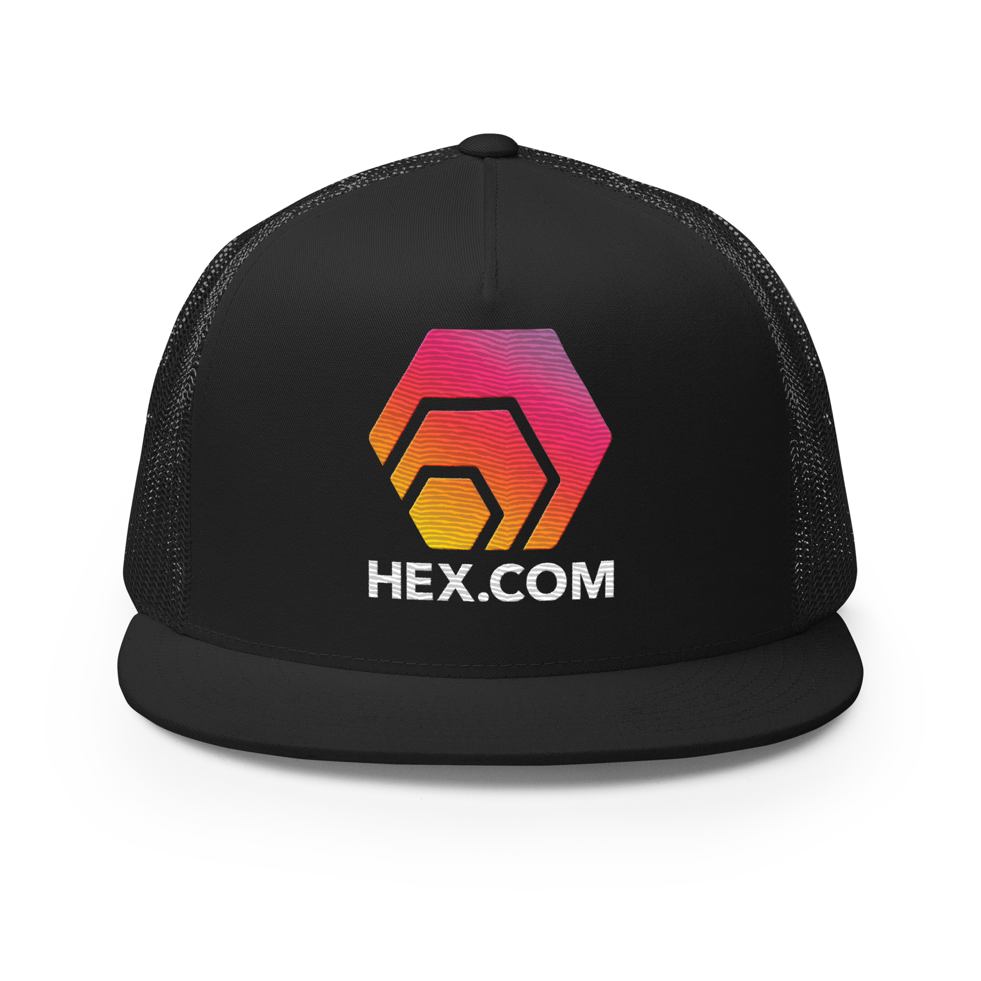 HEX.COM - Embroidered Classic Trucker Snapback