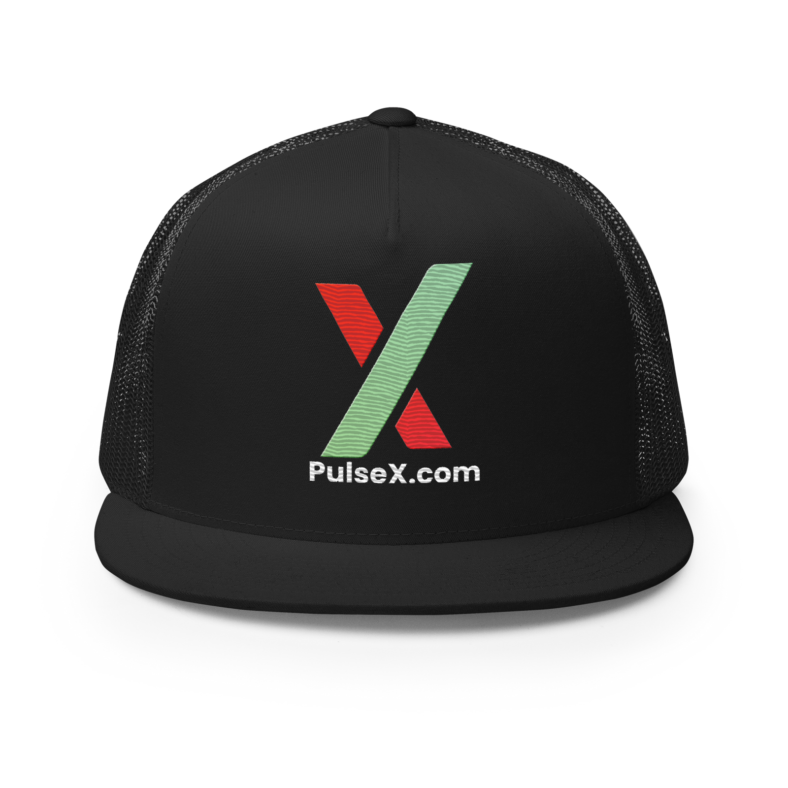 PulseX.com - Embroidered Classic Trucker Snapback - The Pulsican Store