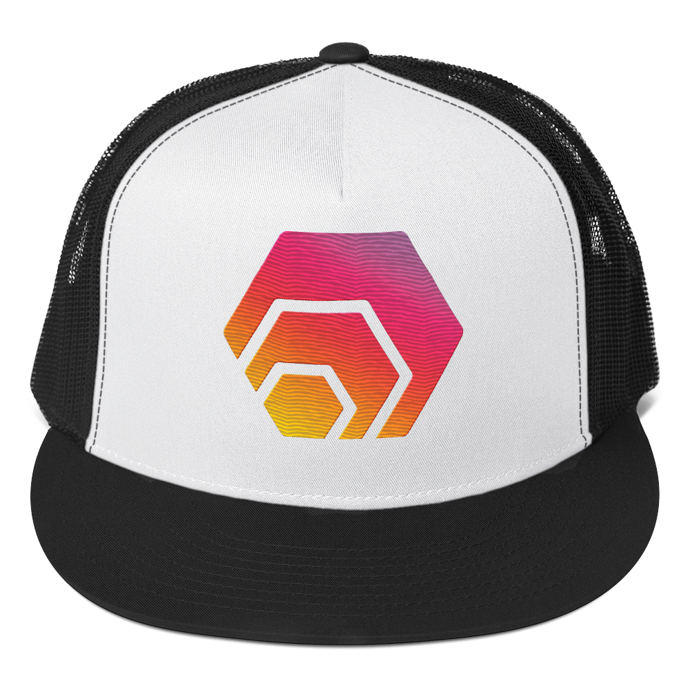 HEX Logo - Embroidered Classic Trucker Snapback - The Pulsican Store