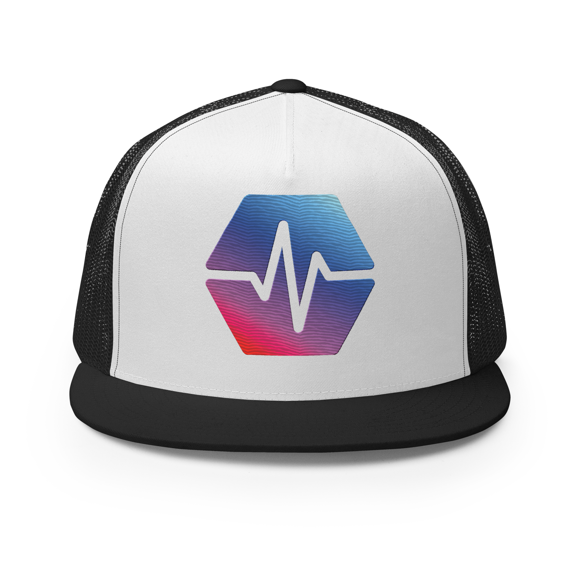 PulseChain Logo - Embroidered Classic Trucker Snapback