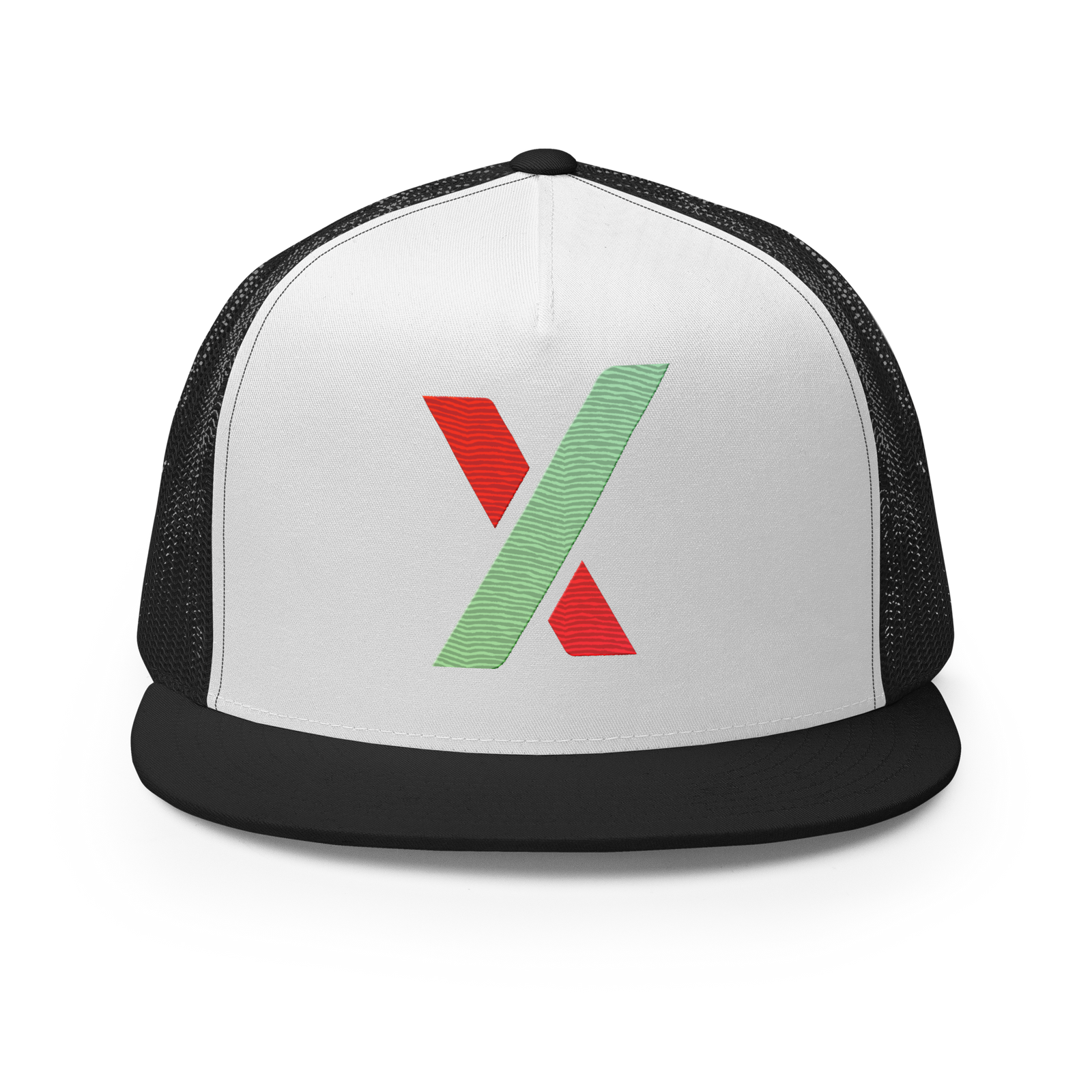 PulseX Logo - Embroidered Classic Trucker Snapback - The Pulsican Store