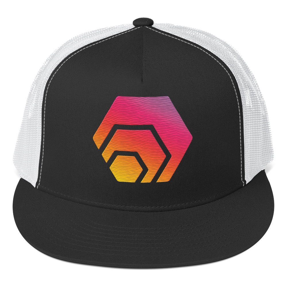 HEX Logo - Embroidered Classic Trucker Snapback - The Pulsican Store