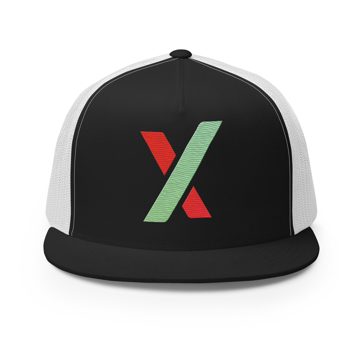 PulseX Logo - Embroidered Classic Trucker Snapback - The Pulsican Store