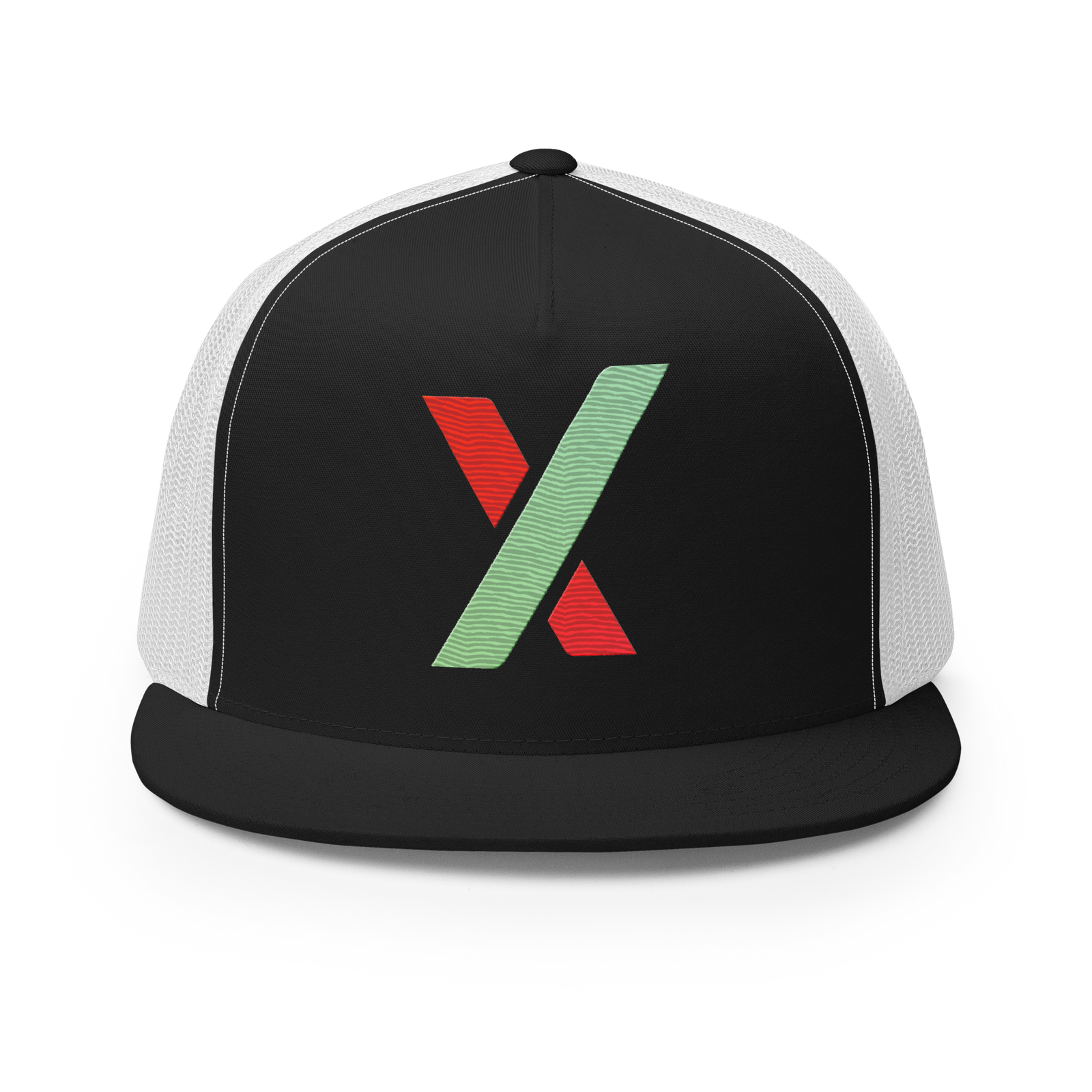 PulseX Logo - Embroidered Classic Trucker Snapback - The Pulsican Store