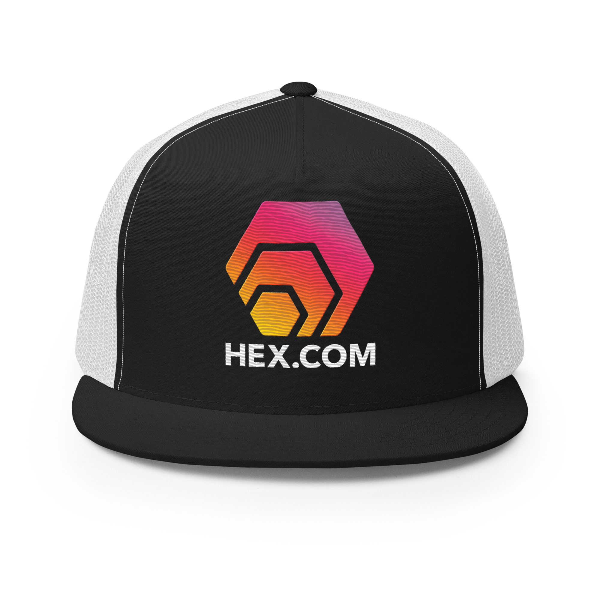 HEX.COM - Embroidered Classic Trucker Snapback