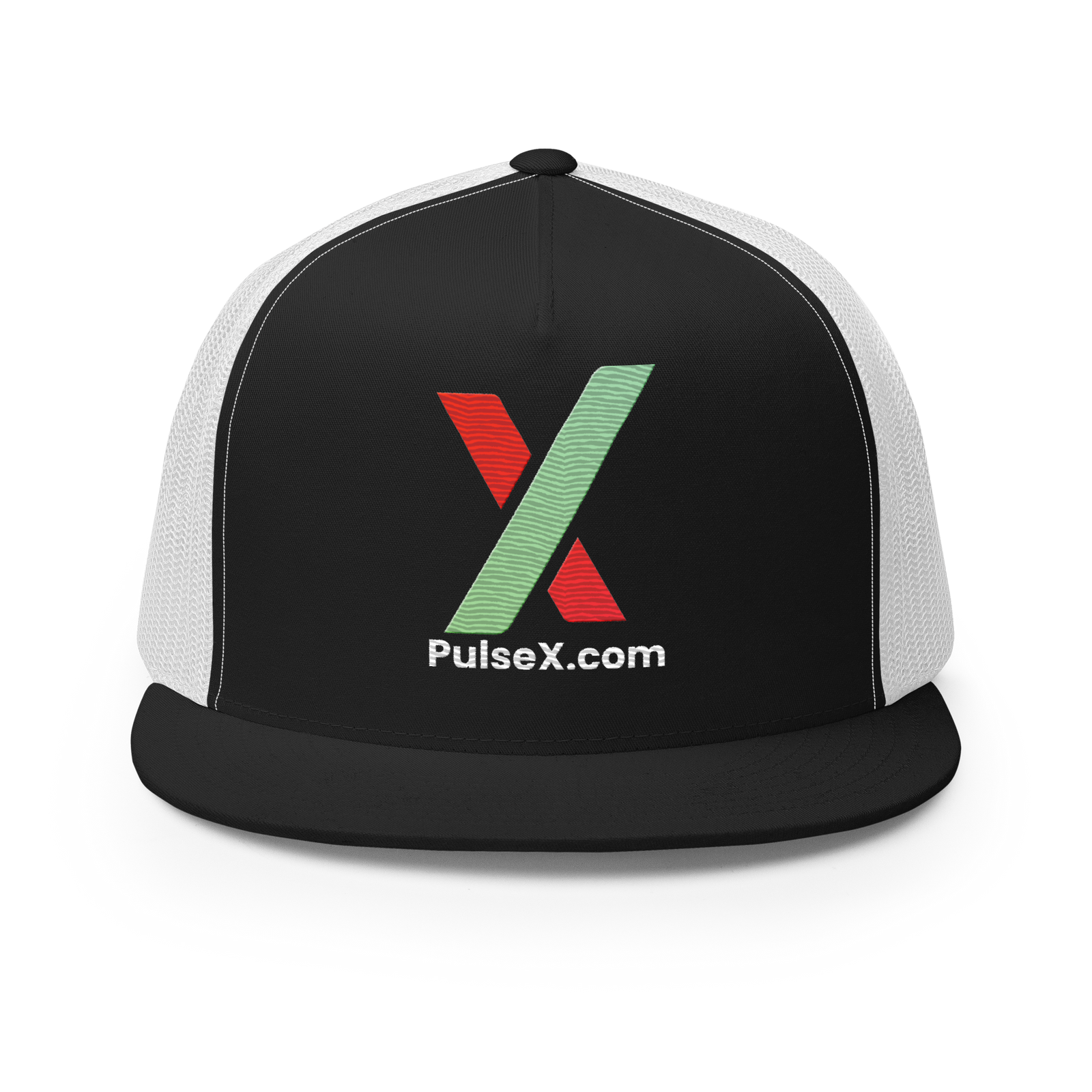 PulseX.com - Embroidered Classic Trucker Snapback - The Pulsican Store