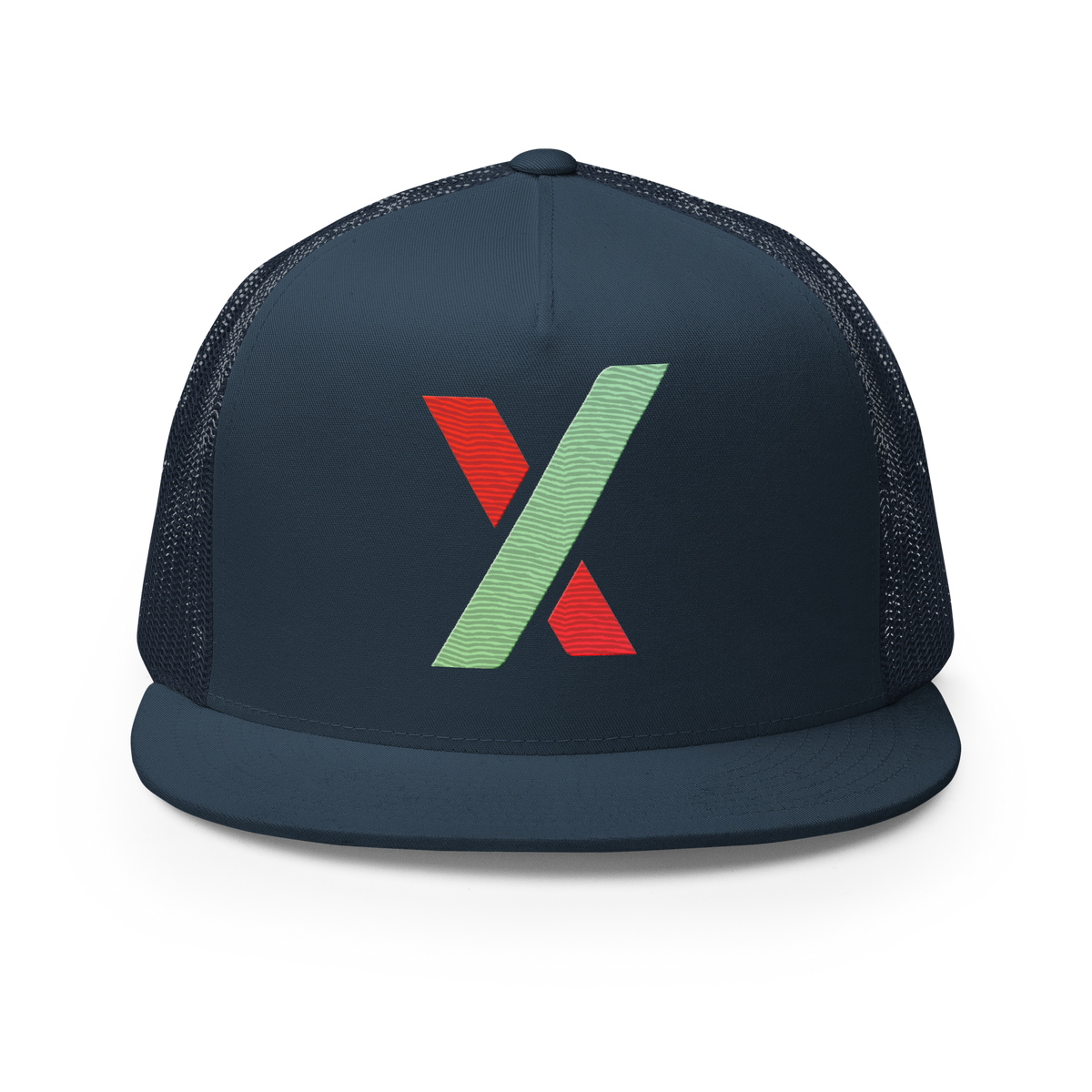 PulseX Logo - Embroidered Classic Trucker Snapback - The Pulsican Store