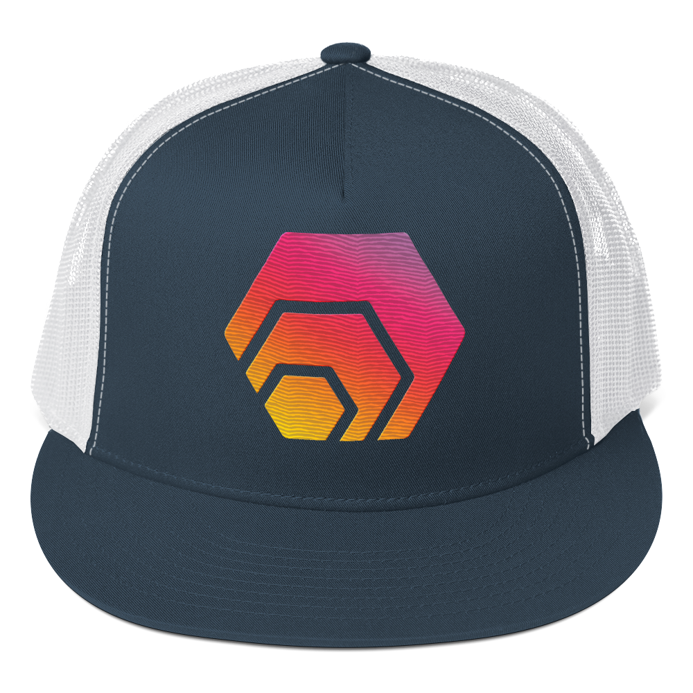 HEX Logo - Embroidered Classic Trucker Snapback - The Pulsican Store