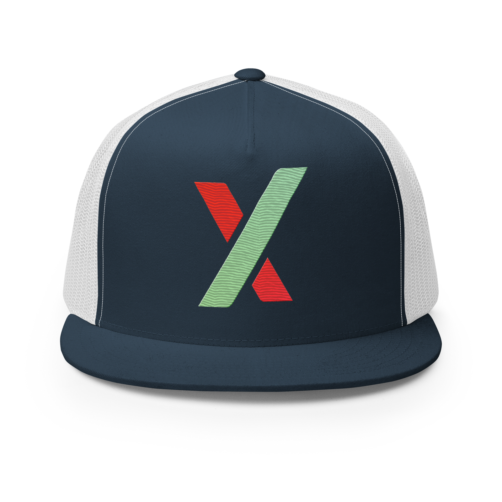 PulseX Logo - Embroidered Classic Trucker Snapback - The Pulsican Store