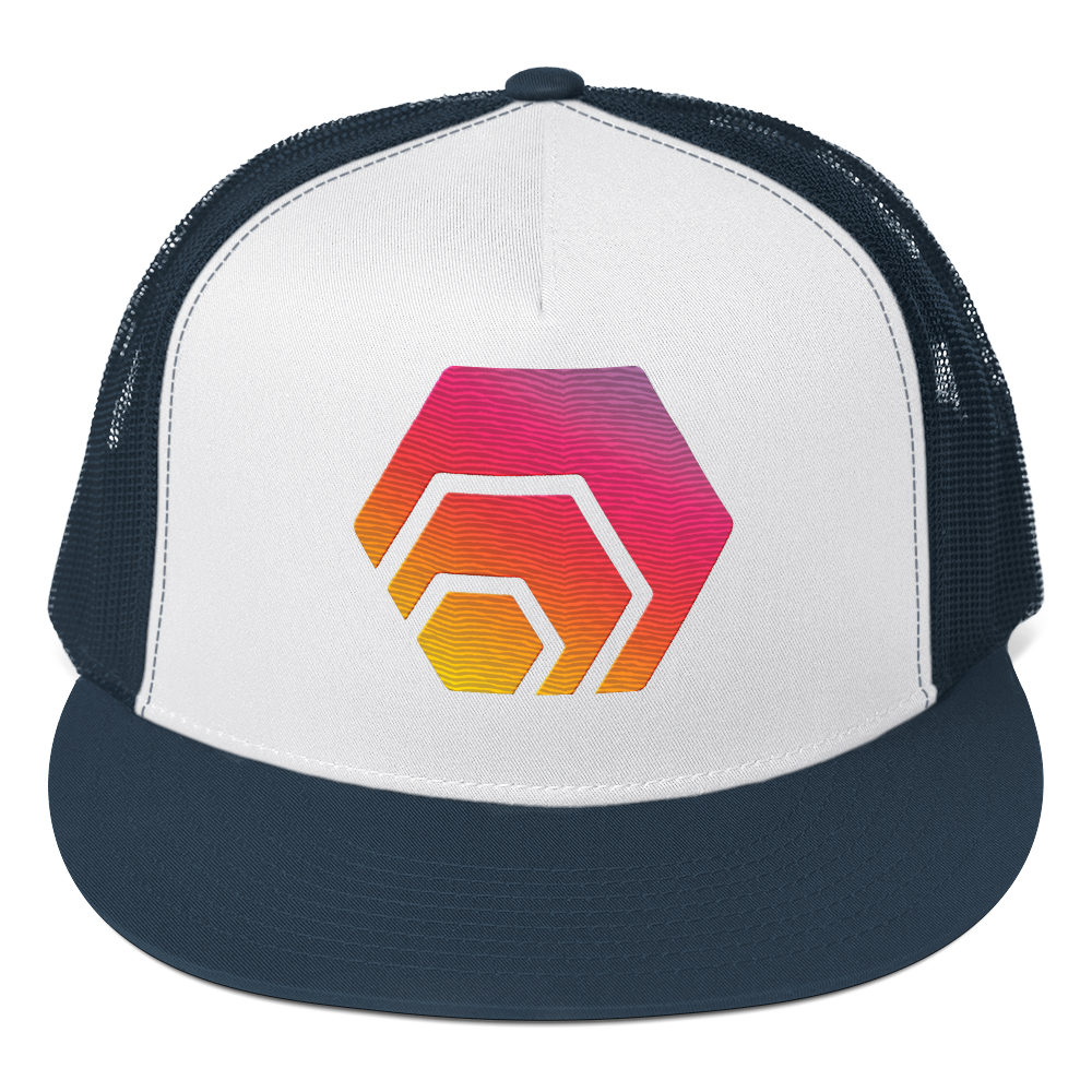 HEX Logo - Embroidered Classic Trucker Snapback - The Pulsican Store