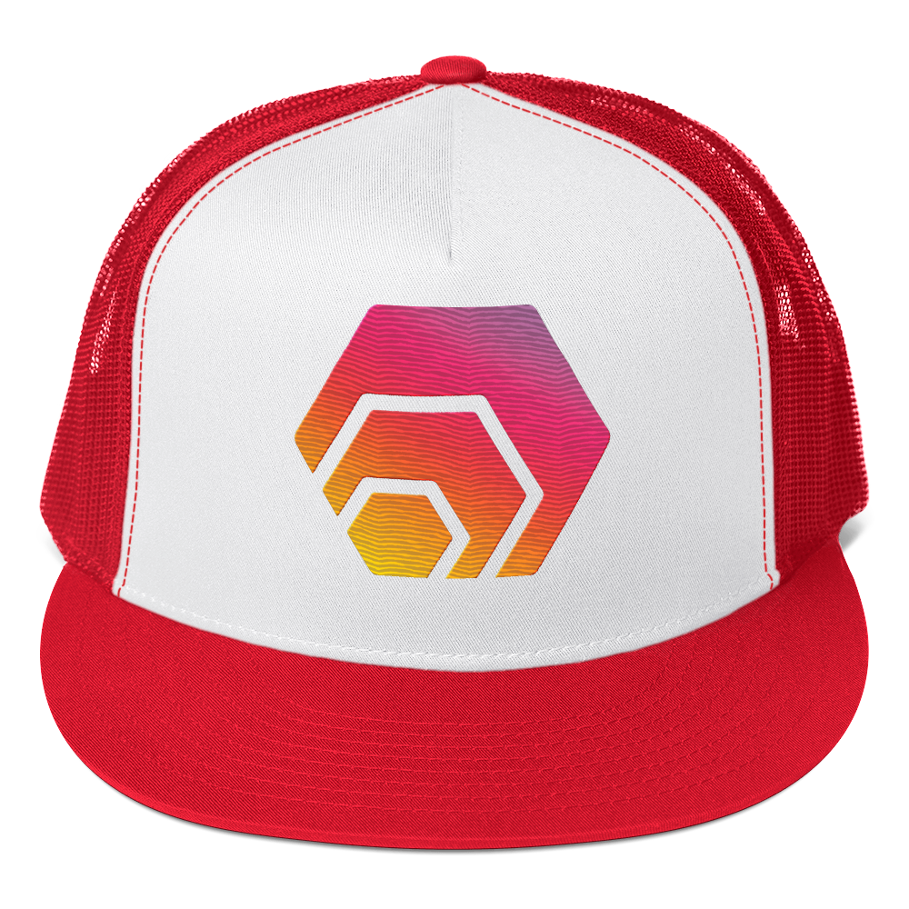HEX Logo - Embroidered Classic Trucker Snapback - The Pulsican Store