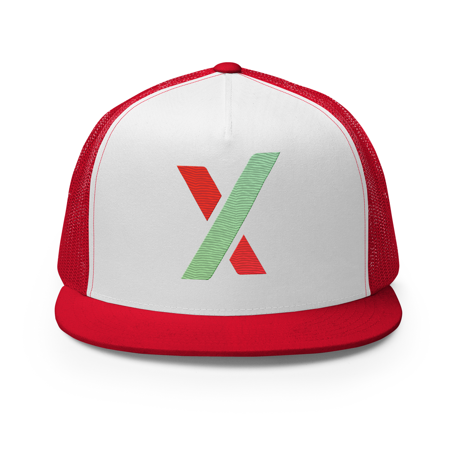 PulseX Logo - Embroidered Classic Trucker Snapback - The Pulsican Store